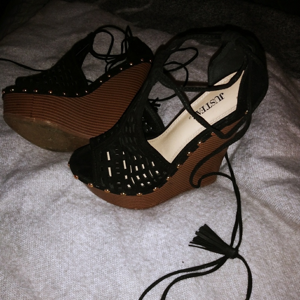Wedges size 6 and a half